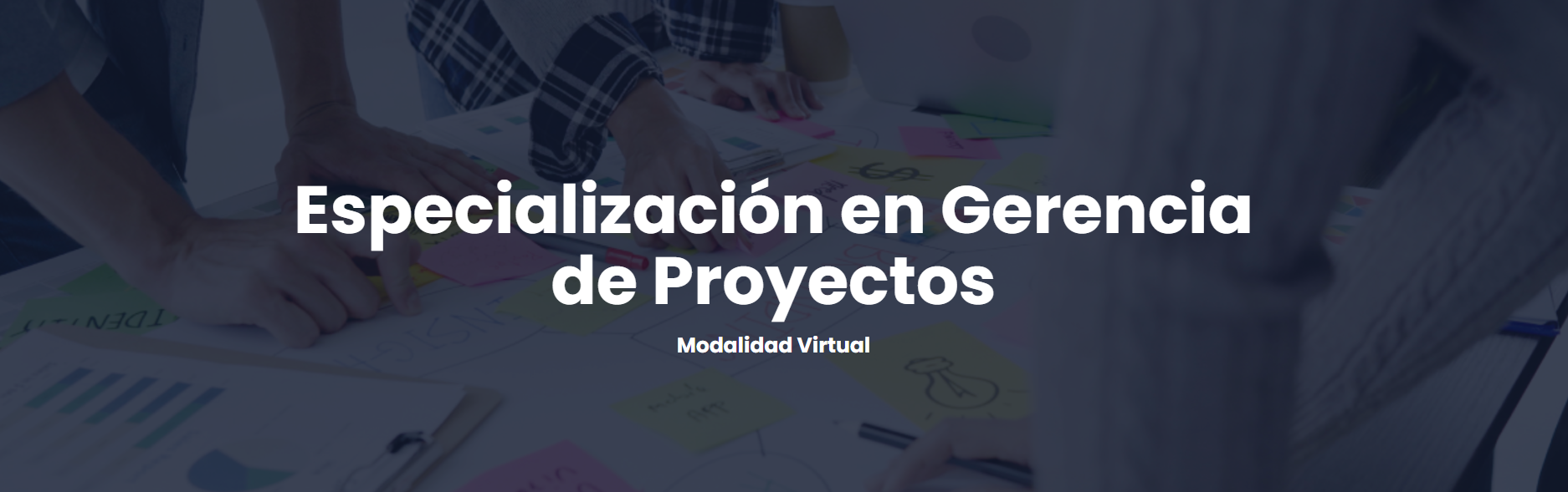 Especialización en Gerencia de Proyectos Modalidad Virtual – EIDEC